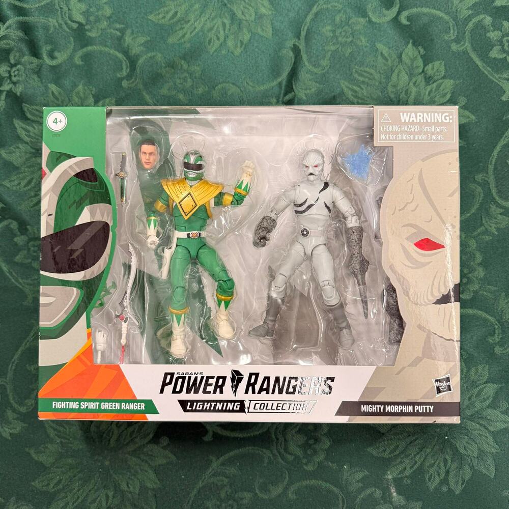 Power Rangers Lightning Collection Fighting Spirit Green Ranger vs Putty 2-Pack
